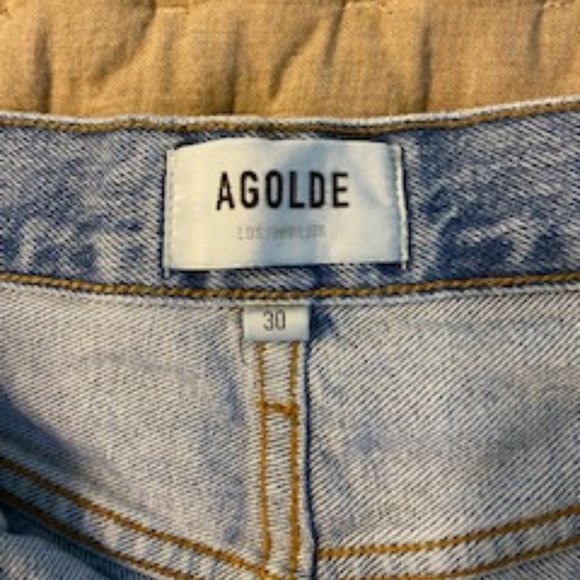 AGOLDE Parker Long Loose Vintage Shorts - Picture 4 of 5